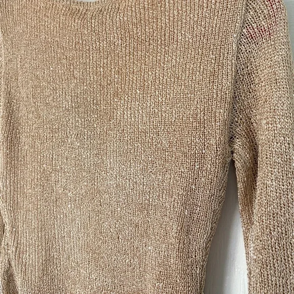 Tiger Mist Top Sweater Connell Top Gold size Small - Picture 13 of 16